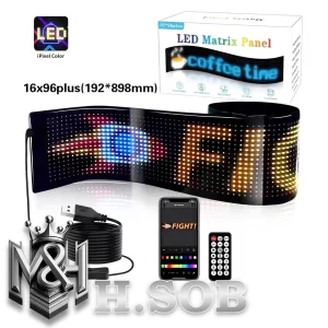 تابلو ال ای دی روان سیلیکونی (19.2 * 89.2)
