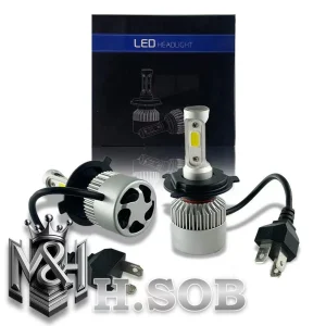 هدلایت خودرو با پایه H4 - بسته 2 عددی