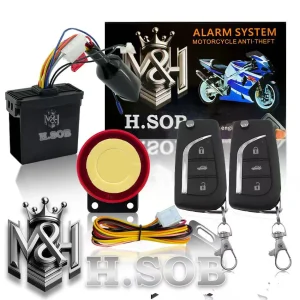 دزدگیر موتورسیکلت M&H