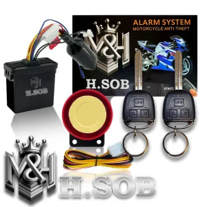 دزدگیر موتور سیکلت M&H (ریموت طرح تویوتا سوییچ خور)