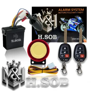دزدگیر موتور سیکلت M&H (ریموت طرح تویوتا سوییچ خور)